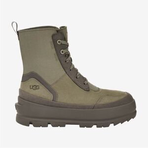 UGG Lug Khaki moss green Lace-Up Boots